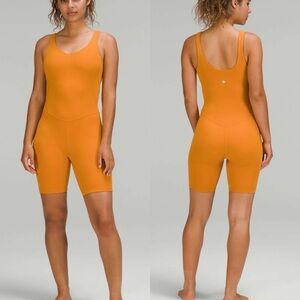 Lululemon Align Onesie 8" - Autumn Orange SZ 8